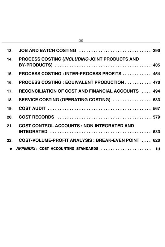 Idle Time, Labour Cost, Concept, CA Inter, Questions