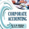 Corporate Accounting Book BCom II MCom Sem III - Dr SM Shukla