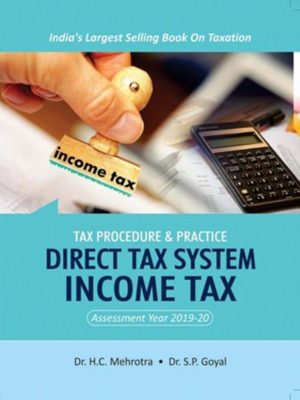 Direct Tax System Income Tax Book B.Com I Year - Dr H.C Mehrotra