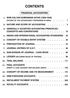 Financial Accounting And Computerised Accounting For B.Com IInd Sem ...